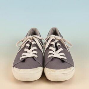 Teva Paseo Lace Canvas Sneakers Dusty Plum Purple Gray Low Top Women 10